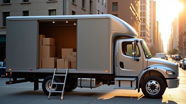 Louer une camionnette 10 m3 pour déménagement d'appartement